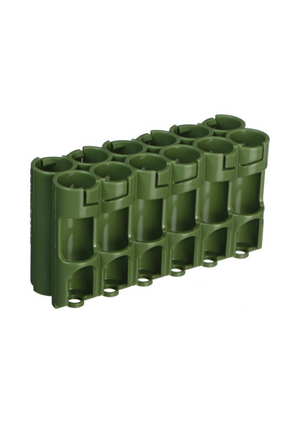 Storacell 12 AA Pack Battery Caddy (Military Green)