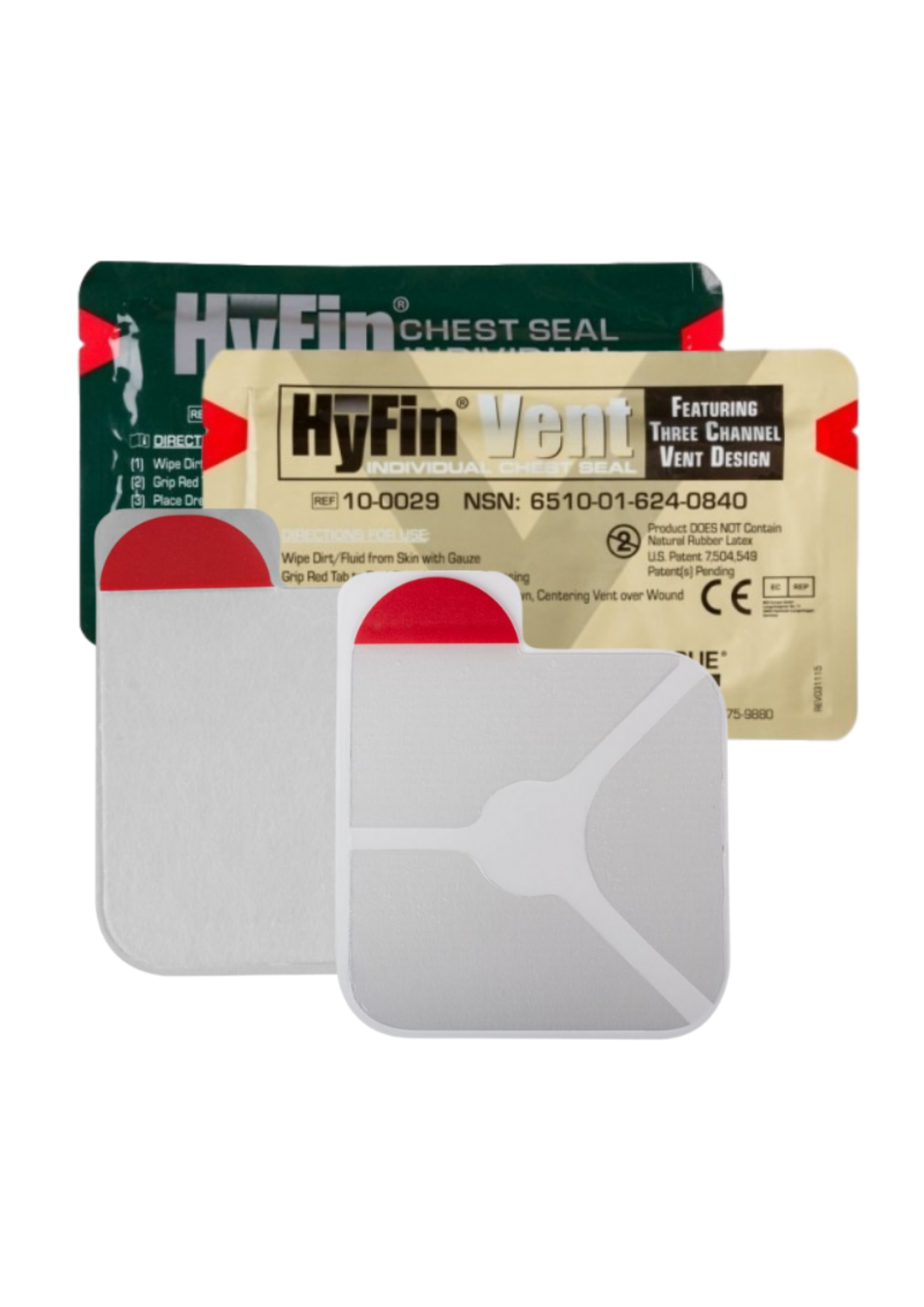 NAR USMC HyFin Chest Seal Combo Pack