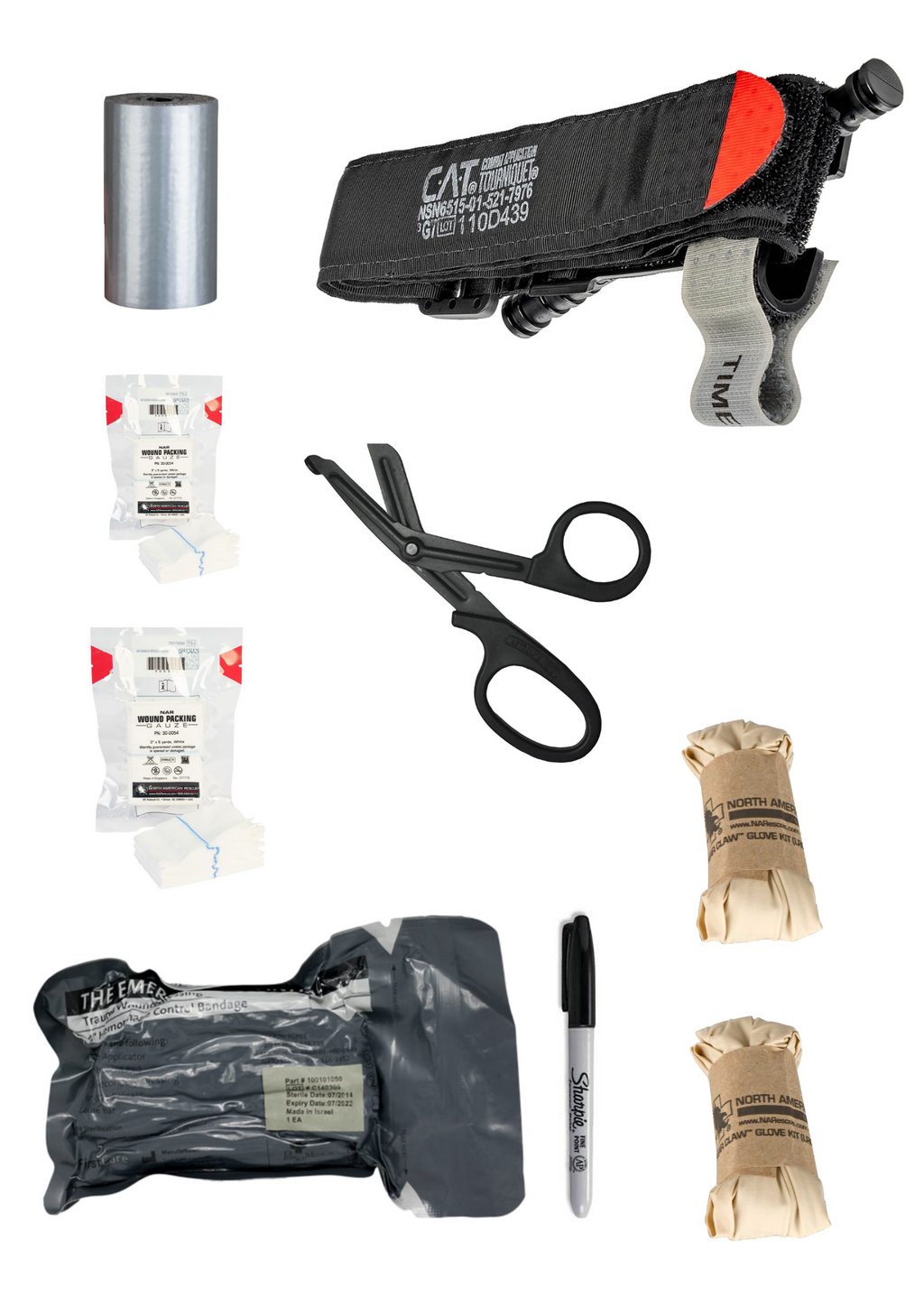 Basic IFAK Refill Kit-1 (Tactical)