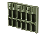 Storacell SlimLine 6 AAA Pack Battery Caddy (Military Green)